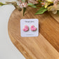 Valentine Cookie Studs